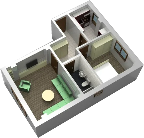 Apartament 2 camere TIP A