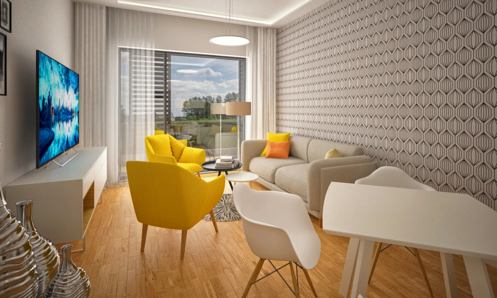 Apartament 2 camere Sabinelor 70